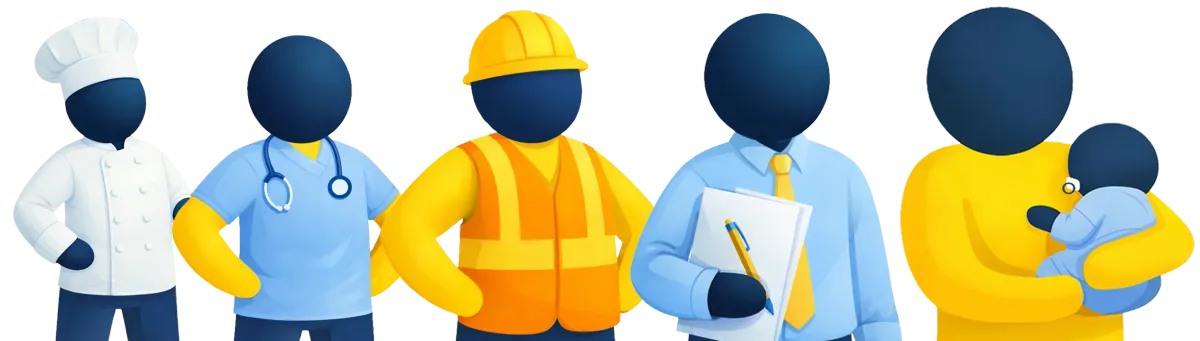 PAX students and graduates illustration